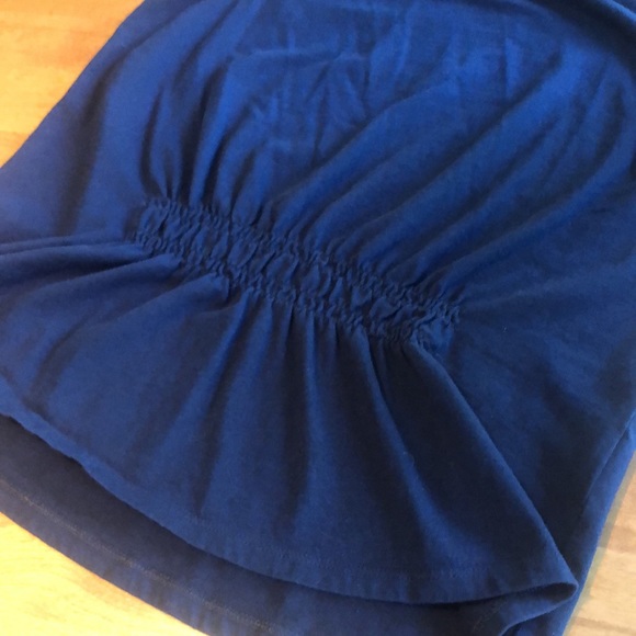 Navy cinched front tank - Picture 2 of 3